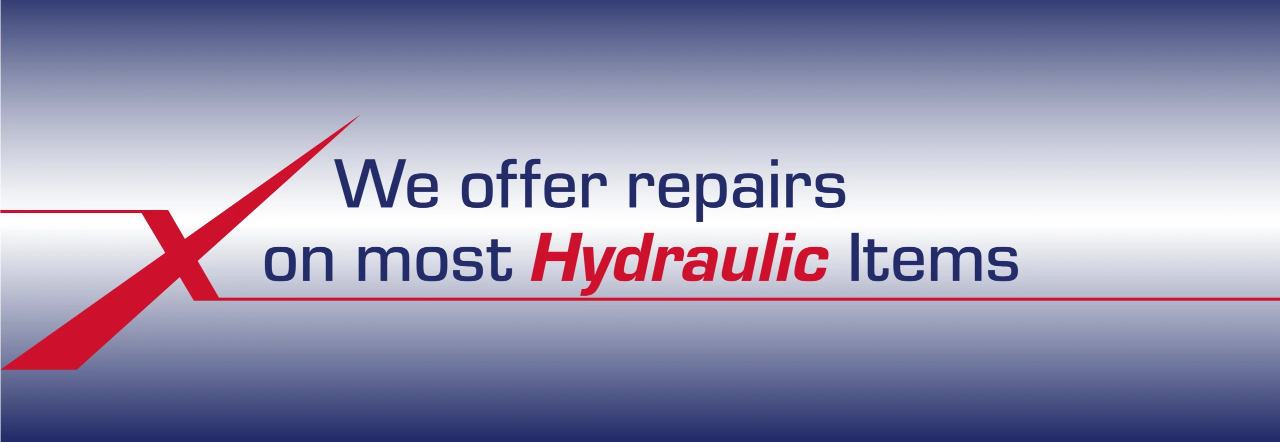 We offer repairs on most Hydraulic Items